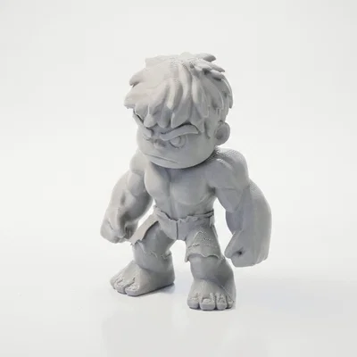 Tượng Chibi Hulk Marvel Collectible – Mẫu 3D Printable (STL)