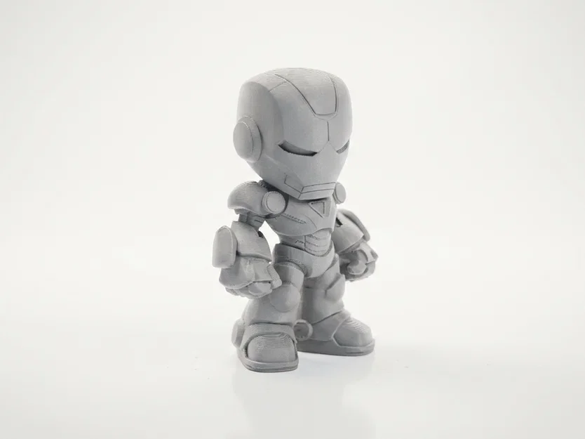 Mô Hình Chibi Iron Man Marvel – Tượng In 3D STL Printable - Image 1