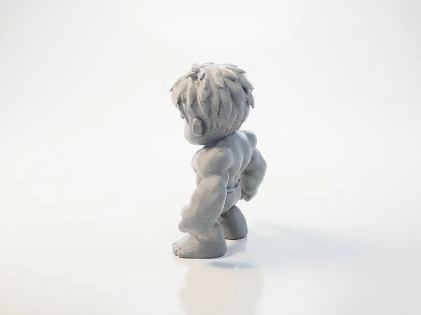 Tượng Chibi Hulk Marvel Collectible – Mẫu 3D Printable (STL) - Image 4