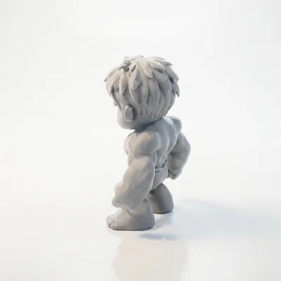 Tượng Chibi Hulk Marvel Collectible – Mẫu 3D Printable (STL)