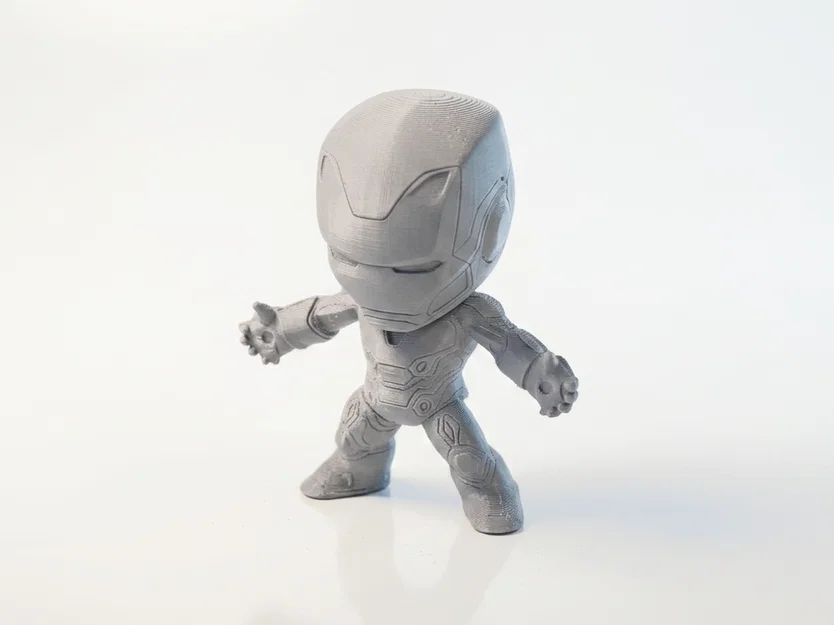 Mô hình STL tượng Chibi Iron Man Marvel sưu tầm in 3D - Image 4