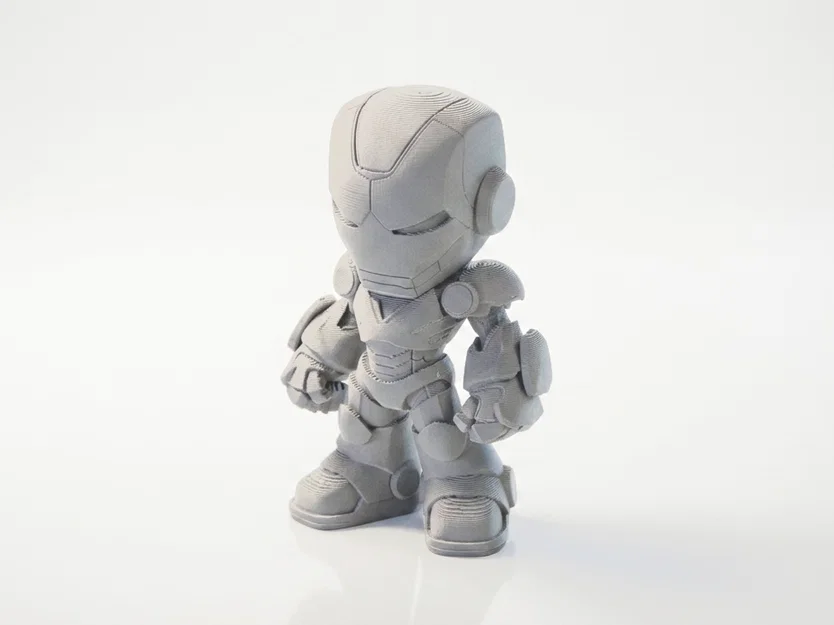 Mô Hình Chibi Iron Man Marvel – Tượng In 3D STL Printable - Image 3