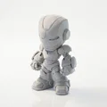 Mô Hình Chibi Iron Man Marvel – Tượng In 3D STL Printable - Thumbnail 3