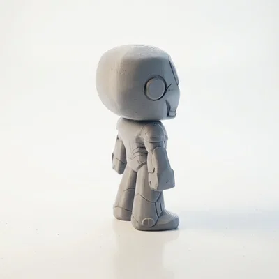 Tượng Chibi Iron Man Siêu Anh Hùng - 3D Printable