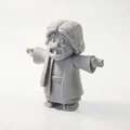 Tượng Chibi Chúa Giê-su Dễ Thương – Mô Hình Tôn Giáo 3D Printable - Thumbnail 2