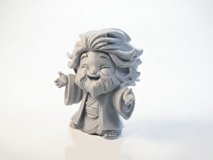 Tượng Chibi Chúa Jesus Christ – Mô hình 3D Printable Chủ đề Tôn giáo - Image 1