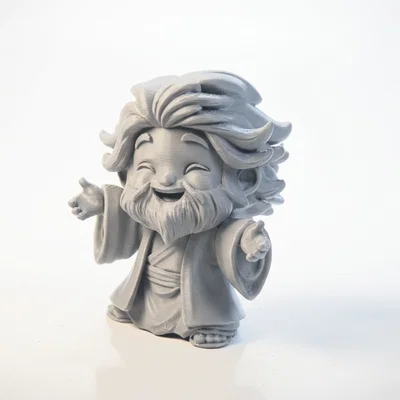 Tượng Chibi Chúa Jesus Christ – Mô hình 3D Printable Chủ đề Tôn giáo