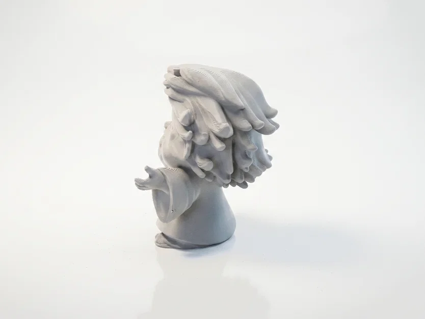 Tượng Chibi Chúa Jesus Christ – Mô hình 3D Printable Chủ đề Tôn giáo - Image 2