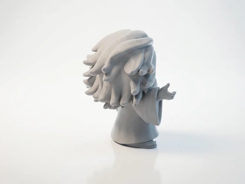 Tượng Chibi Chúa Jesus Christ – Mô hình 3D Printable Chủ đề Tôn giáo - Image 4