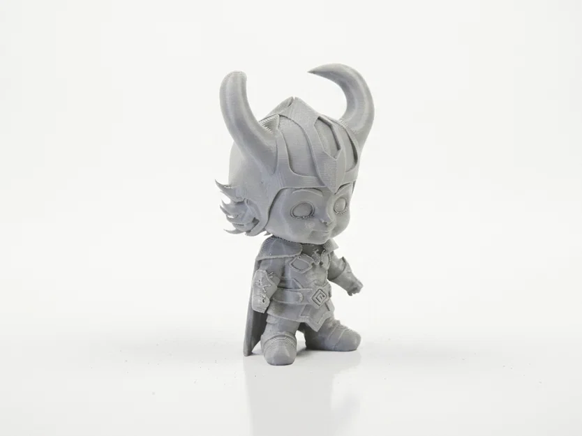 Tượng Chibi Loki – Thần Thoại Bắc Âu – 3D Printable - Image 1