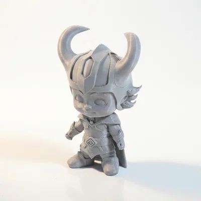 Tượng Chibi Loki – Thần Thoại Bắc Âu – 3D Printable