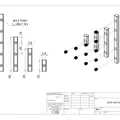 Ngàm cố định thanh ray 2020 cho LRM9 tích hợp Heat Inserts - Thumbnail 2
