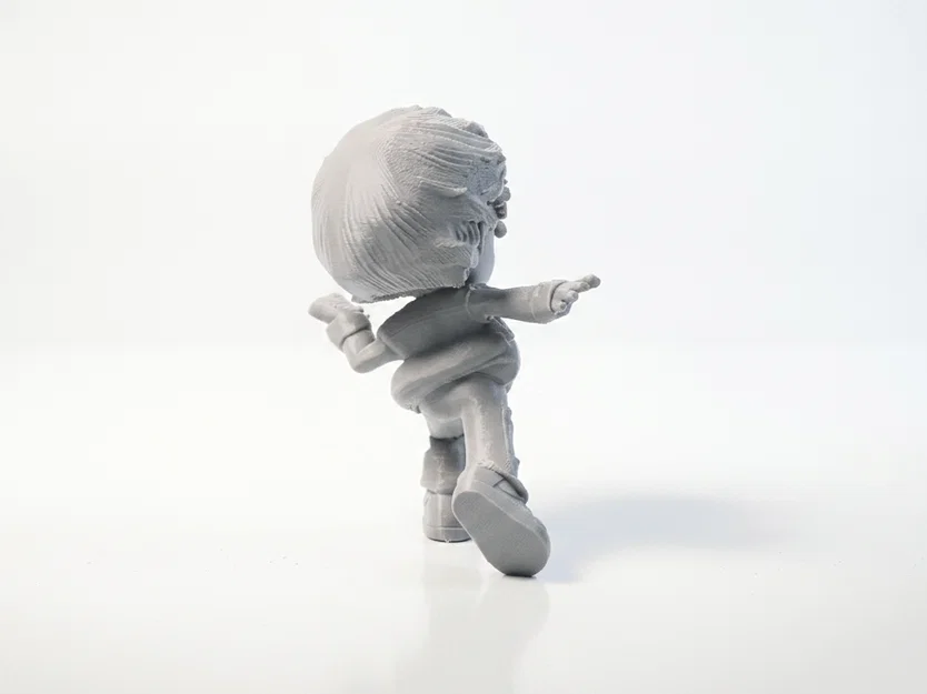 Mô hình in 3D: Tượng Nhân Vật Chibi Low Poly (STL Printable) - Image 2