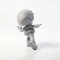 Mô hình in 3D: Tượng Nhân Vật Chibi Low Poly (STL Printable) - Thumbnail 2