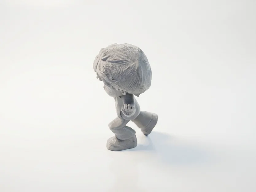 Mô hình in 3D: Tượng Nhân Vật Chibi Low Poly (STL Printable) - Image 3