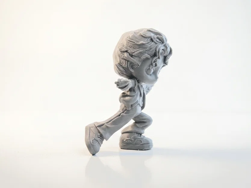 Mô hình in 3D: Tượng Nhân Vật Chibi Low Poly (STL Printable) - Image 4