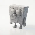 Tượng Chibi SpongeBob Dễ Thương – Model 3D Printable (STL) - Thumbnail 1