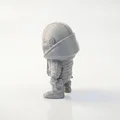 Tượng Chibi Mandalorian Dễ Thương Collectible – Mẫu 3D Printable - Thumbnail 2
