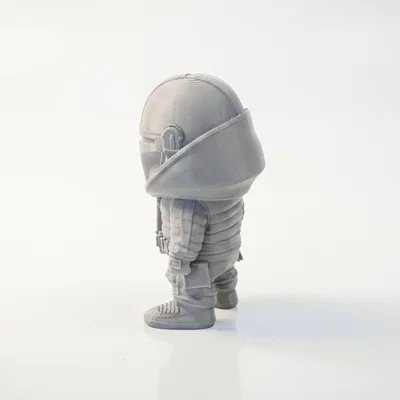 Tượng Chibi Mandalorian Dễ Thương Collectible – Mẫu 3D Printable