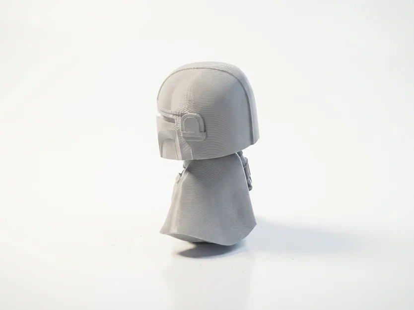 Mô Hình Chibi Mando Star Wars Collectible 3D Printable (STL) - Image 2