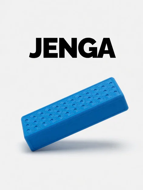 Bộ khối gỗ JENGA in 3D: Trò chơi giải trí sáng tạo cho gia đình - Image 2
