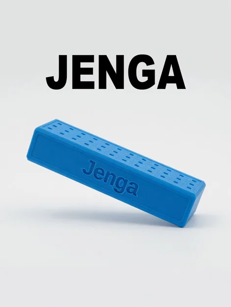 Bộ khối gỗ JENGA in 3D: Trò chơi giải trí sáng tạo cho gia đình - Image 3