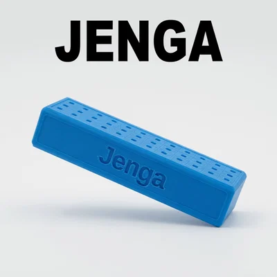 Bộ khối gỗ JENGA in 3D: Trò chơi giải trí sáng tạo cho gia đình