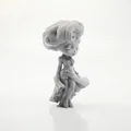 Tượng Chibi Marilyn Monroe Dễ Thương - 3D Printable (STL) - Thumbnail 1