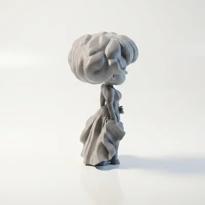 Tượng Chibi Marilyn Monroe Dễ Thương - 3D Printable (STL)