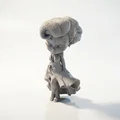 Tượng Chibi Marilyn Monroe Dễ Thương - 3D Printable (STL) - Thumbnail 4