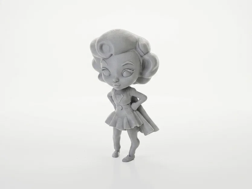 Tượng Chibi Marilyn Monroe Dễ Thương – 3D Printable - Image 1