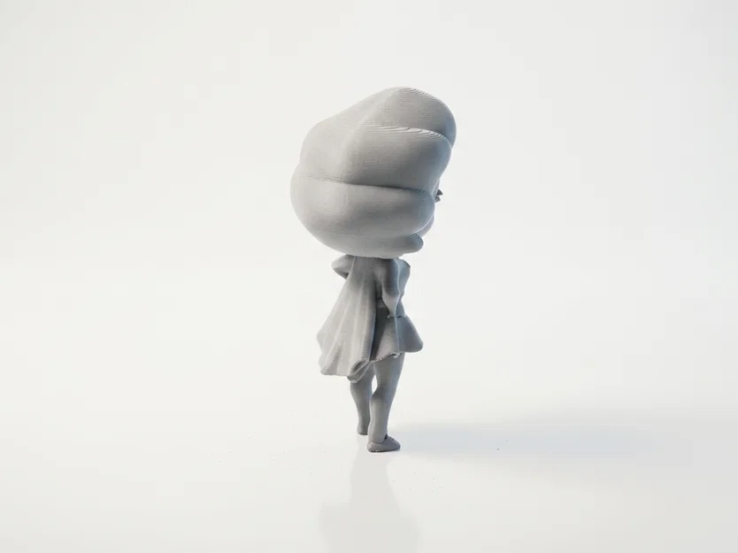 Tượng Chibi Marilyn Monroe Dễ Thương – 3D Printable - Image 2