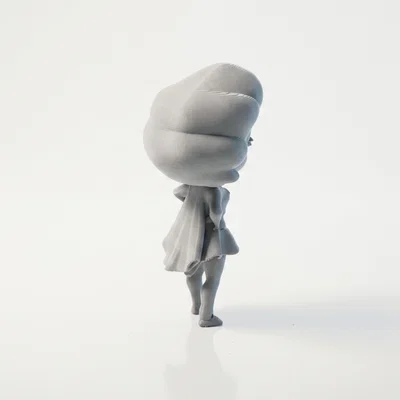 Tượng Chibi Marilyn Monroe Dễ Thương – 3D Printable
