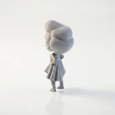 Tượng Chibi Marilyn Monroe Dễ Thương – 3D Printable