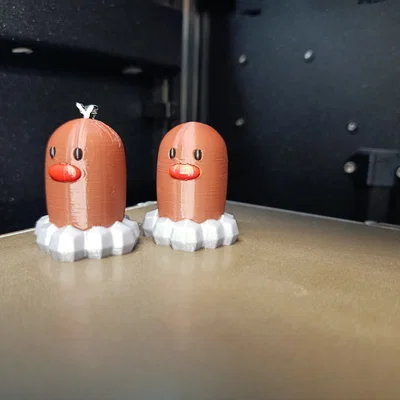 Mô hình Diglett Pokemon số 50 - File in 3D cực đáng yêu