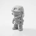 Tượng Chibi Master Chief – Figurine Sưu Tầm Gaming In 3D - Thumbnail 1