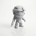 Tượng Chibi Master Chief – Mô hình 3D in được (STL) sưu tầm cho game thủ - Thumbnail 1