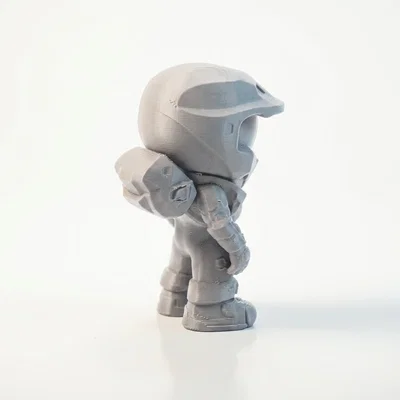 Tượng Chibi Master Chief – Figurine Sưu Tầm Gaming In 3D