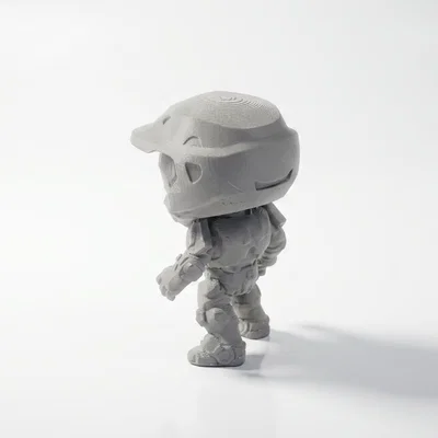 Tượng Chibi Master Chief – Mô hình 3D in được (STL) sưu tầm cho game thủ