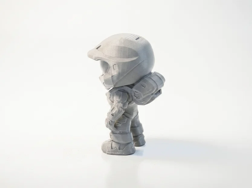 Tượng Chibi Master Chief – Figurine Sưu Tầm Gaming In 3D - Image 4