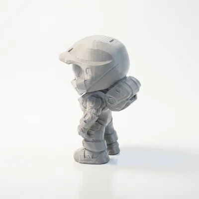 Tượng Chibi Master Chief – Figurine Sưu Tầm Gaming In 3D