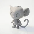 Tượng Khỉ Chibi Dễ Thương – Figurine Collectible In 3D (STL) - Thumbnail 1