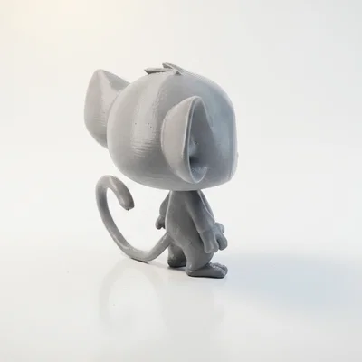 Tượng Khỉ Chibi Dễ Thương – Figurine Collectible In 3D (STL)