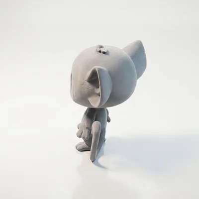 Tượng Khỉ Chibi Dễ Thương – Figurine Collectible In 3D (STL)