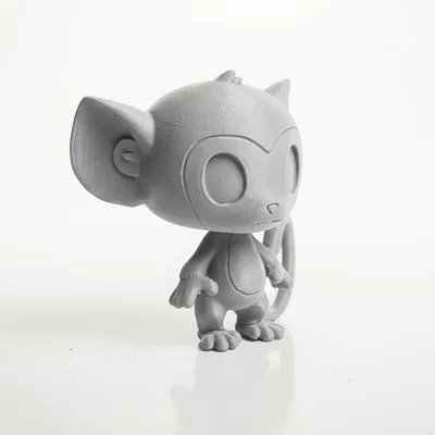 Tượng Khỉ Chibi Dễ Thương – Figurine Collectible In 3D (STL)