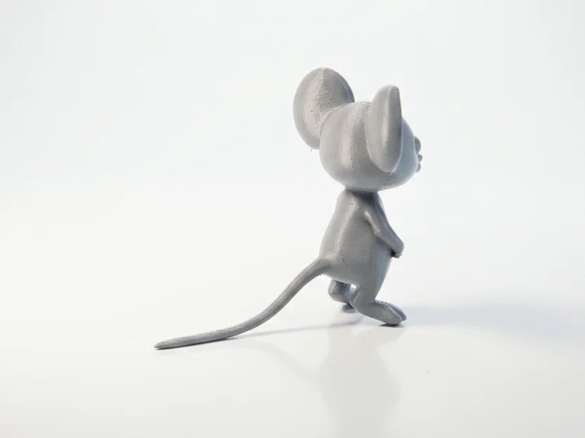 Tượng Chibi Chuột Dễ Thương – Mẫu 3D Printable - Image 3