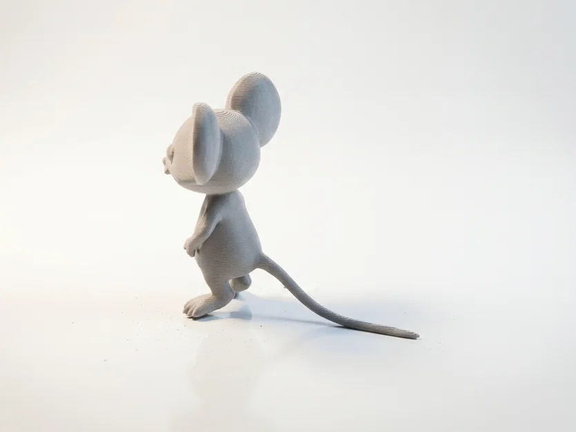 Tượng Chibi Chuột Dễ Thương – Mẫu 3D Printable - Image 4