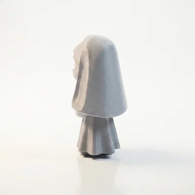 Tượng Chibi Nữ Tu Dễ Thương – Nhân Vật Cute In 3D (STL)