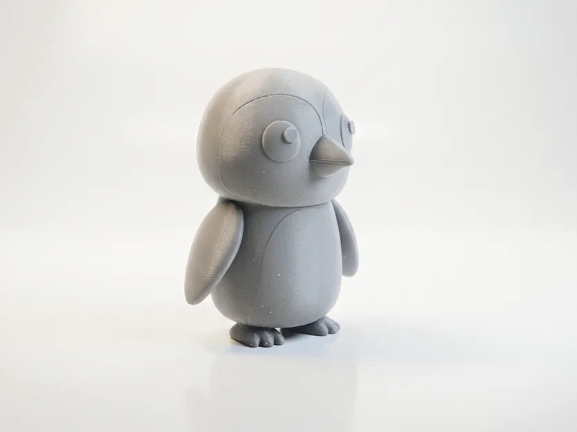 Mô hình 3D Chibi Chim Cánh Cụt Dễ Thương (STL) In 3D - Image 1