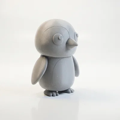 Mô hình 3D Chibi Chim Cánh Cụt Dễ Thương (STL) In 3D
